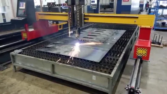 Prix ​​d'usine de gros Heavy-Duty automatique Personnaliser la machine de découpe plasma à faisceau CNC