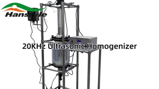 Machine de dispersion de mélange d'homogénéisateur ultrasonique 20kHz avec un taux d'extraction élevé en peu de temps